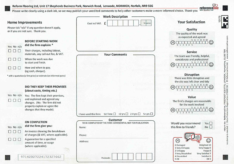 Norfolk Trusted Trader Form