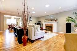 Wooden Flooring in a Living Room